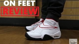 Nike Air Shake Ndestrukt 'Dennis Rodman' Retro Sneaker On Feet Review