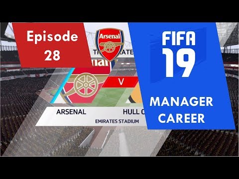 Arsenal FC (Career Mode) - Episode 28 - vs Hull City in FA Cup (FIFA 19)