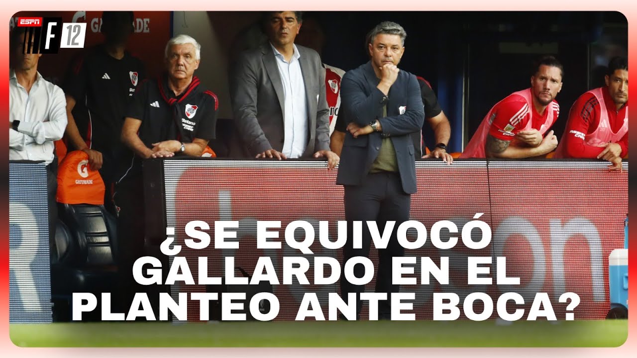GALLARDO VOLVIÓ A ELEGIR EL SILENCIO TRAS LA DERROTA ANTE BOCA, ANÁLISIS EN ESPN F12