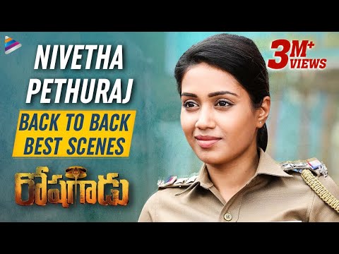 Nivetha Pethuraj Back to Back Best Scenes | Roshagadu 2019 Latest Telugu Movie | Vijay Antony Video