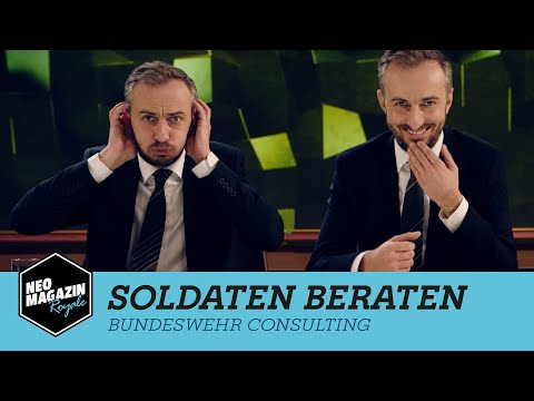 Soldaten beraten | NEO MAGAZIN ROYALE mit Jan Böhmermann - ZDFneo