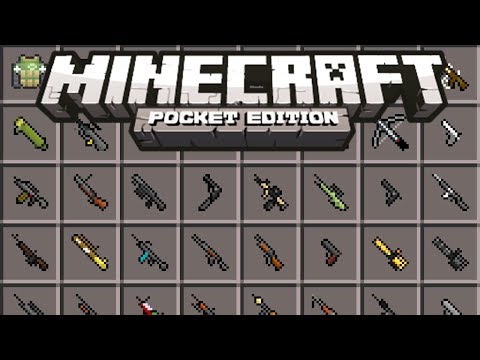 RageElixir - New Weapons in Minecraft Pocket Edition