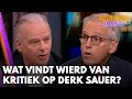 Wat vindt Wierd Duk van de 'morele verontwaardiging' over Derk Sauer? | VANDAAG INSIDE