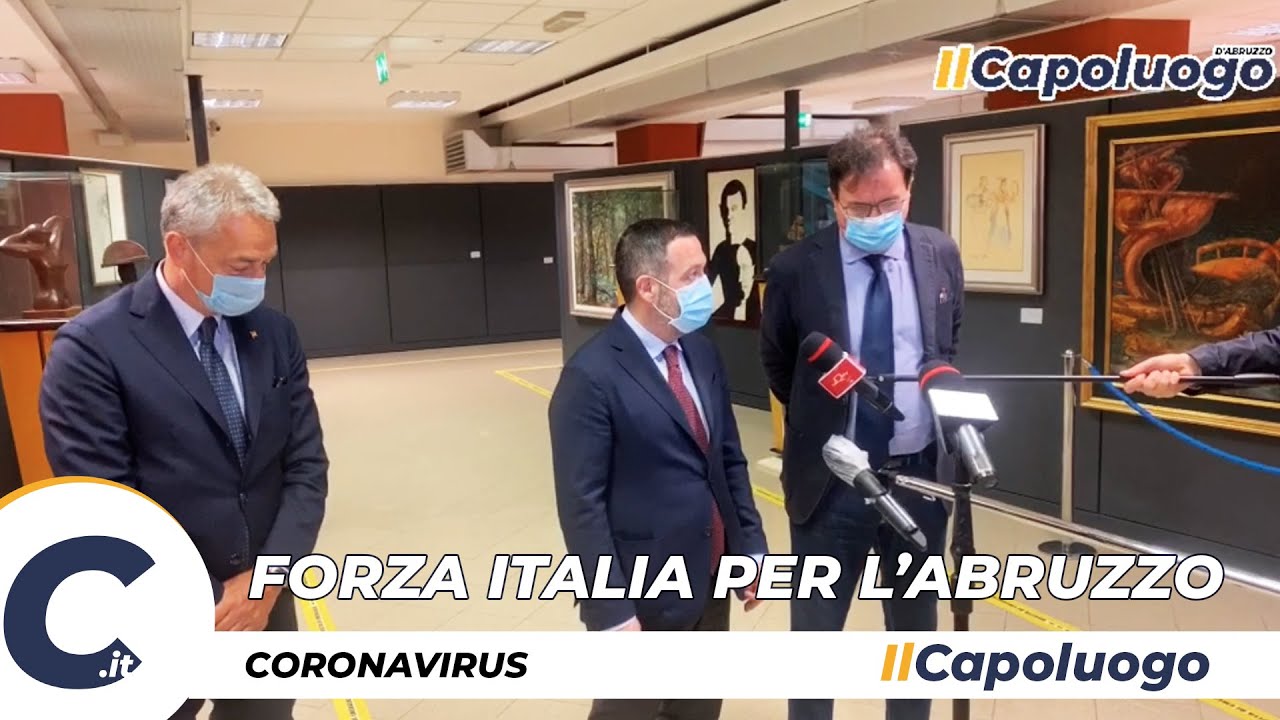 Coronavirus, le proposte di Forza Italia per rilanciare l’Abruzzo