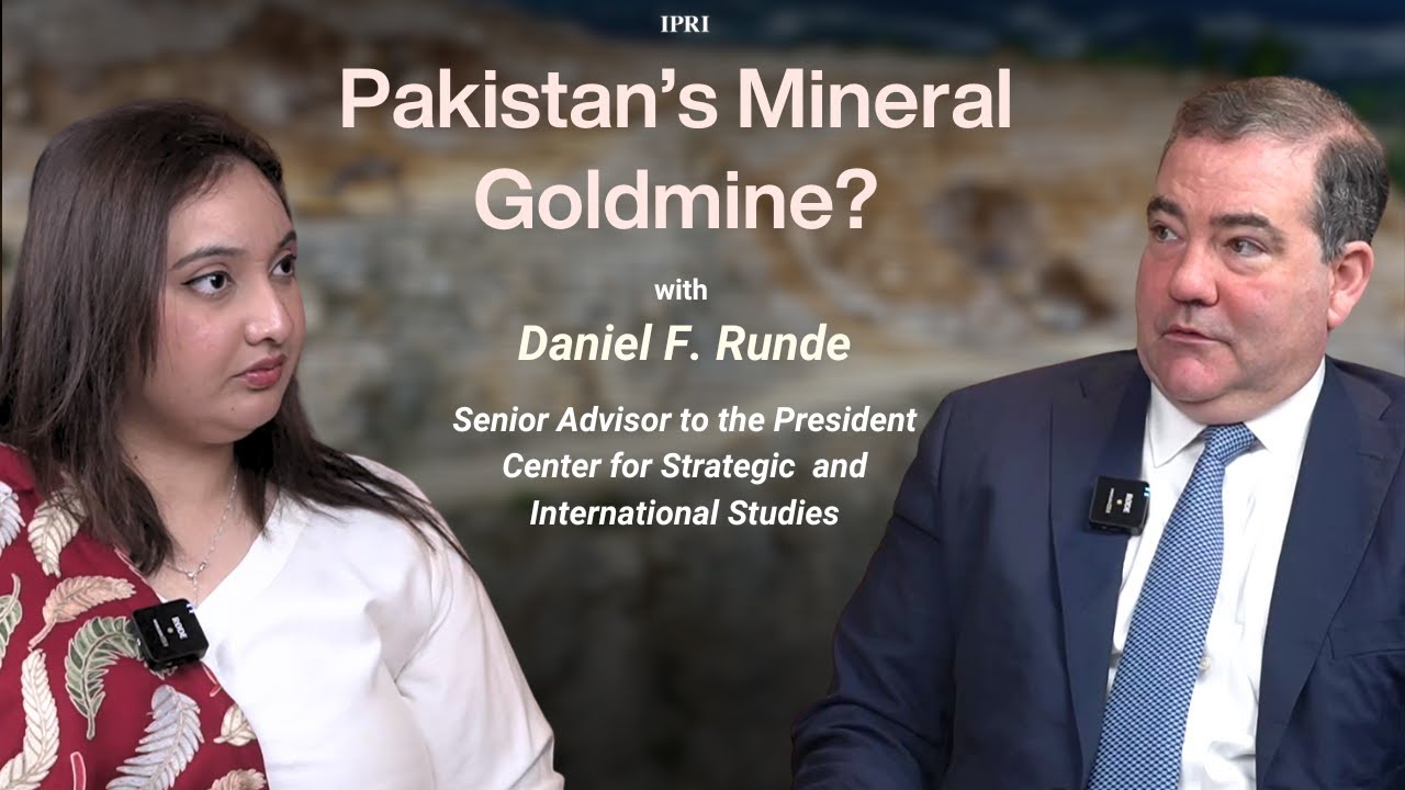 Why Pakistan Matters in the Global Minerals Race | Daniel Runde Interview