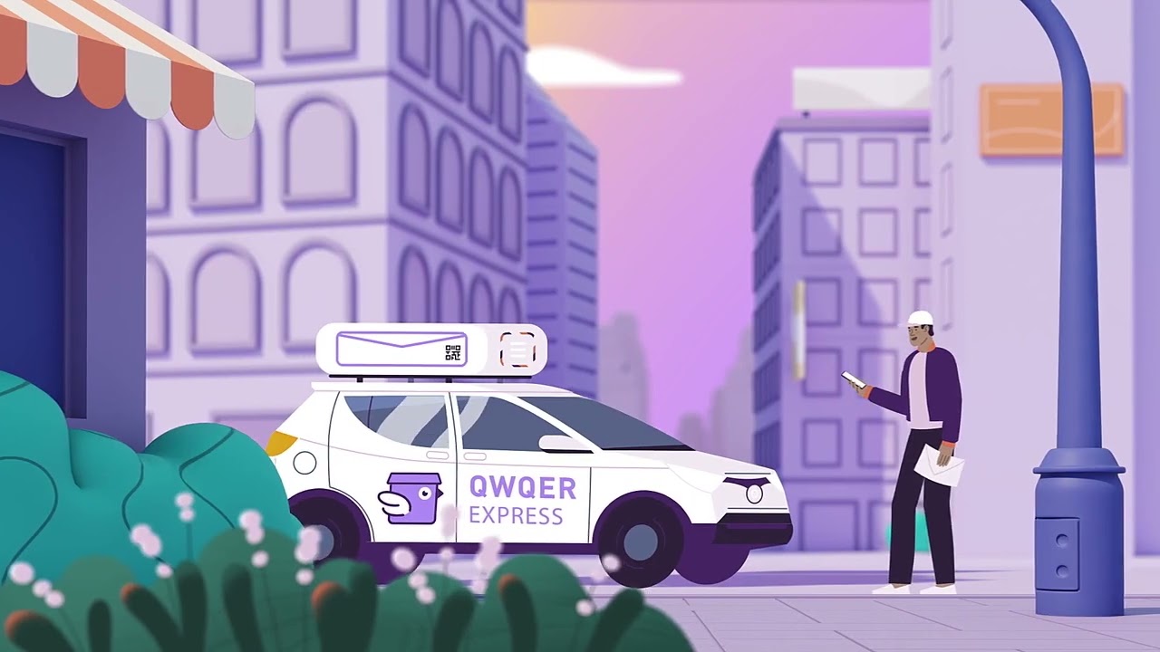 2D Animation Video | QWQER | Split Arts Technologies