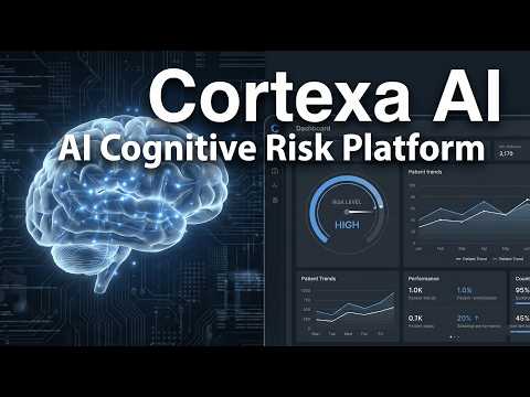 Cortexa AI – Full Stack AI-Based Cognitive Risk Assessment Platform