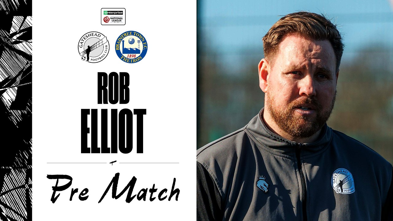 💬 “Fully expect us to be at it” | Rob Elliot pre-Braintree Town (H) | INTERVIEW