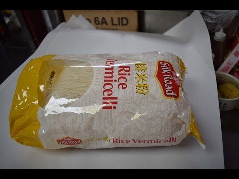how to prepare vermicelli / rice noodle for stir fry