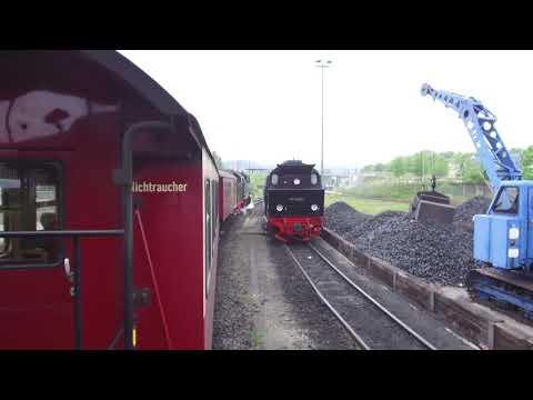 Mit der Dampflok zum Brocken ***   With the Harz narrow gauge railway to the Brocken.