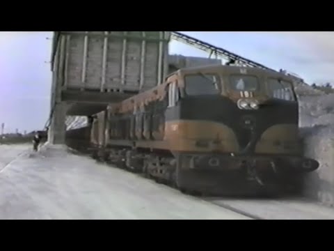 Irish Railways: 181 cabride Athlone to Lecarrow Quarry sidings -1987