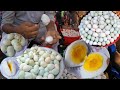 This Man Sells Extremely Healthy Street Boiled Egg Siddo Dim Extreme Eggs Peel Skills BdFood