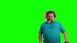 Minecraft Movie Steve Jack Black green screen