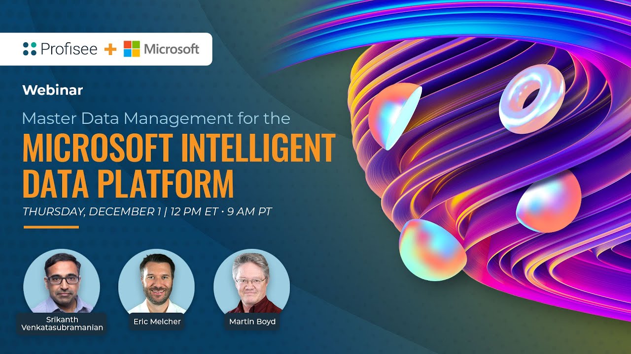 Master Data Management for the Microsoft Intelligent Data Platform
