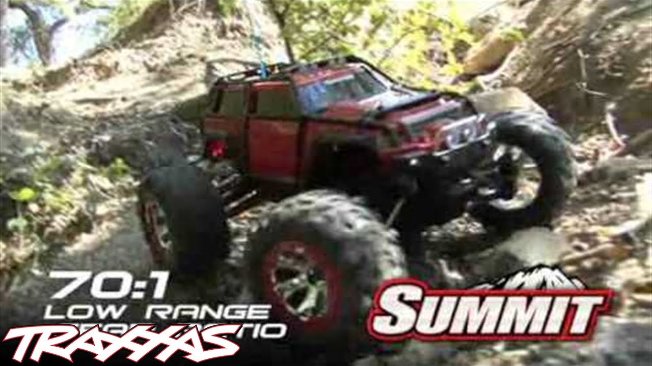 RC auto Traxxas Summit 1:8 TQi, černá