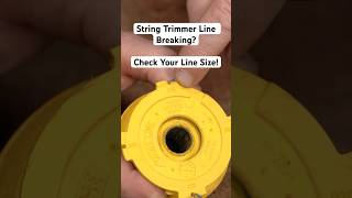 String Trimmer Line Breaking? Check Your Line Size! (Part 2)