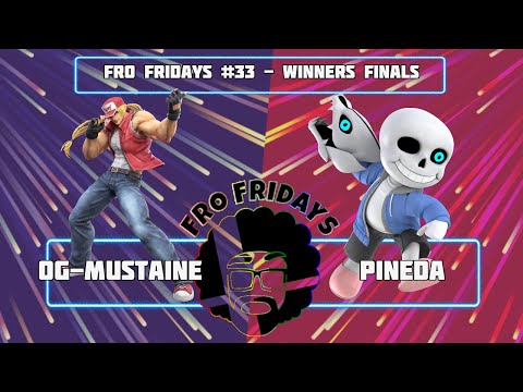 Fro Fridays #33 Winners Finals - OG-Mustaine (Terry, Ken) vs. Pineda (Mii Gunner) Smash Ultimate - S