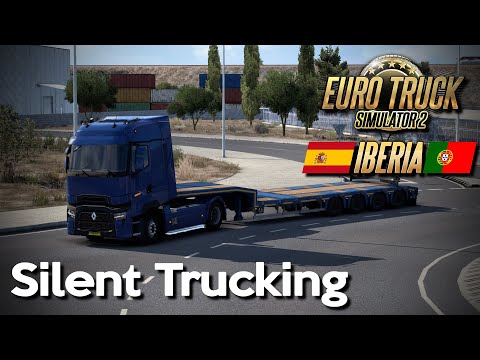 Silent Trucking - Renault T Range  - Bilbao to Burgos - ETS 1.40 (No Commentary) #CruisingIberia