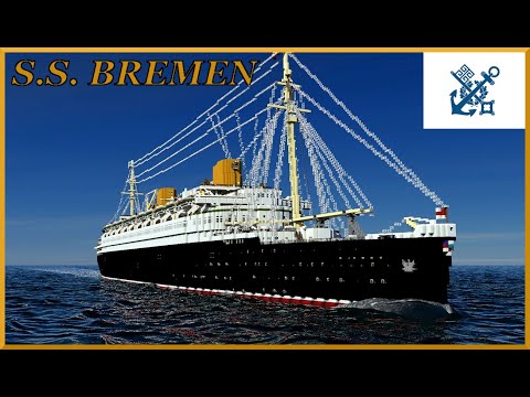 Minecraft S.S. BREMEN (GenerationGame) - The prototype ship for the 1930s