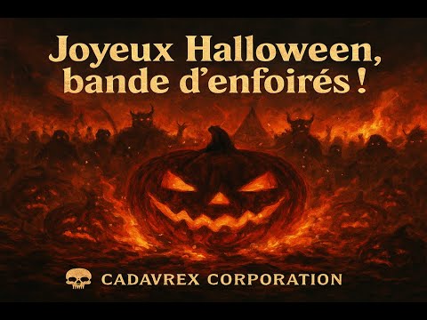 Joyeux Halloween, bande d’enfoirés !
