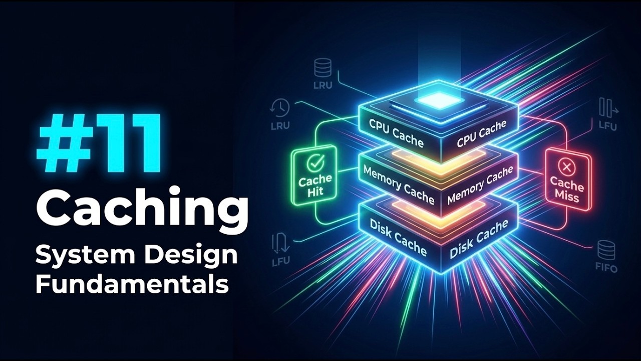 11 - Caching Explained | System Design Fundamentals #systemdesign #systemdesigninterview