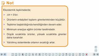 Eğitim Vadisi 11.Sınıf Kimya 17.Föy Tepkimelerde Isı Değişimi (Entalpi) Konu Anlatım Videoları