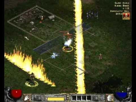 Firewall Sorceress duels - Diablo 2 PvP