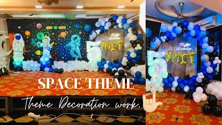 space🚀 Theme Birthday Decoration | Galaxy space Theme party Decoration| @guruartevents