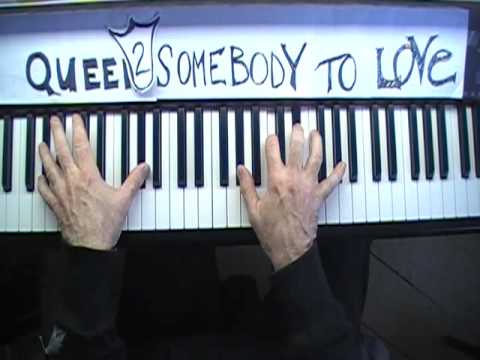 Queen Somebody To Love Piano Tutorial Part 2