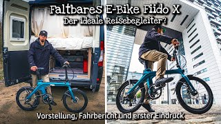 Faltbares E-Bike für das Wohnmobil - Vorstellung und Fahrbericht Fiido X