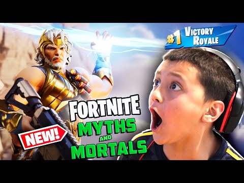 Fornite God's are Here (Myths and Mortals)