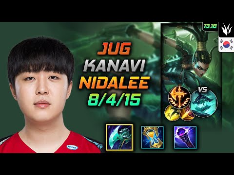 Nidalee Jungle Build Kanavi Night Harvester Conqueror - LOL KR GrandMaster Patch 13.18