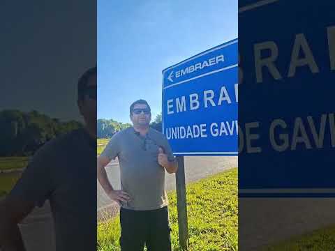 Cidade de Gavião Peixoto-SP, Fábrica da Embraer, Jato Gripen