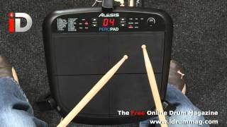 Video thumbnail for Alesis PercPad & Sample Pad Review with Ian Croft iDrum Magazine by iDrum Magazine