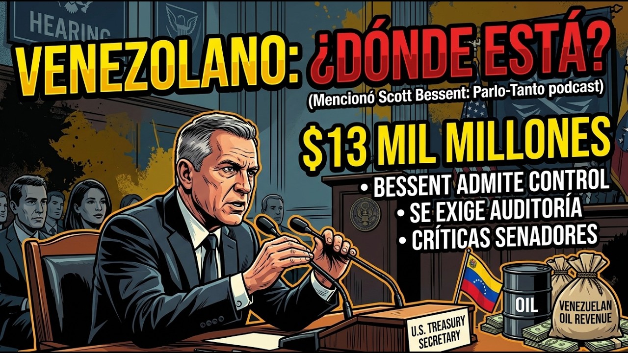 Miniatura del programa Parlo Tanto sobre Bessent y el dinero petrolero venezolano