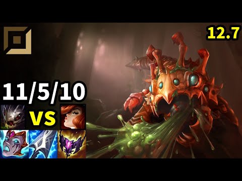 Kog'Maw ADC vs Miss Fortune - EUW Master | Patch 12.7