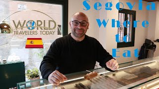 Where to Eat in Segovia Spain