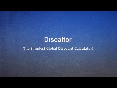 Discount Calculator - Global