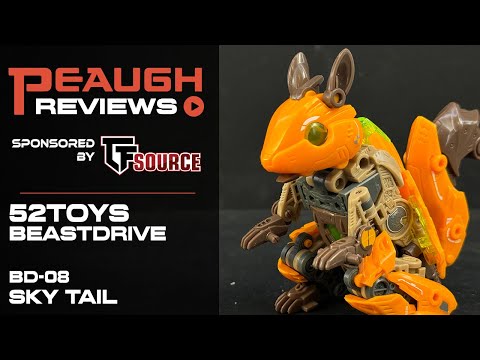 Video Review: 52Toys BeastDrive - BD-08 SKY TAIL