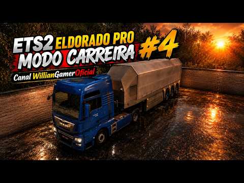 ETS2 ELDORADO PRO MODO CARREIRA #4 | Curitiba (PR)➜ Campo Magro (PR)| Vidro Embalado| Ultra Realista
