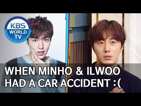 ミンホとイルウが交通事故に遭った時のこと :( [Happy Together/2019.12.26] (When Minho and Ilwoo had a car accident :( [Happy Together/2019.12.26])