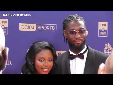 Jean Philippe Krasso ( Paris FC ) arrive aux Trophées UNFP @ Paris le 11 mai 2025