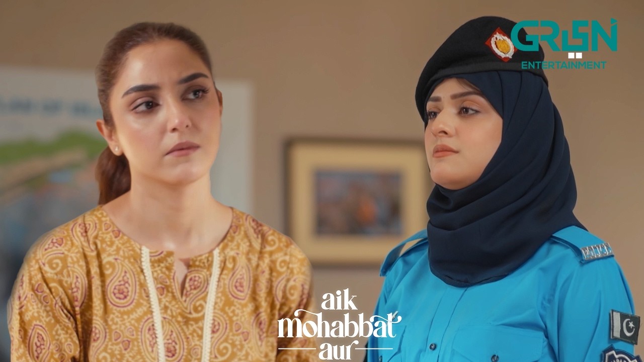 Shadi Wale Din Bhi Duty Pe Aagayi | Ahad Raza Mir | Maya Ali | Aik Mohabbat Aur | Green TV
