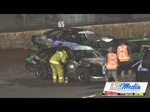 Production Sedans: Josh Crang Rollover - Kingaroy Speedway