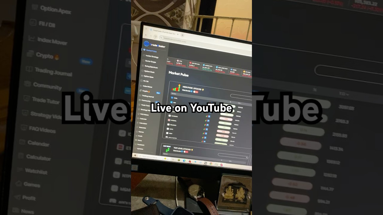 Trade finder software live execution stream #shorts