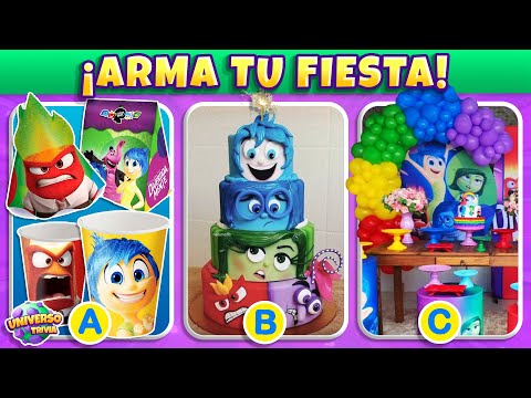 Create your Inside Out Birthday Party 🎈 Choose items for Joy, Disgust, Envy...