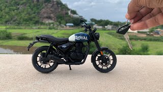 1:12 Scale Royal Enfield Hunter 350 Miniature [ Unboxing ]