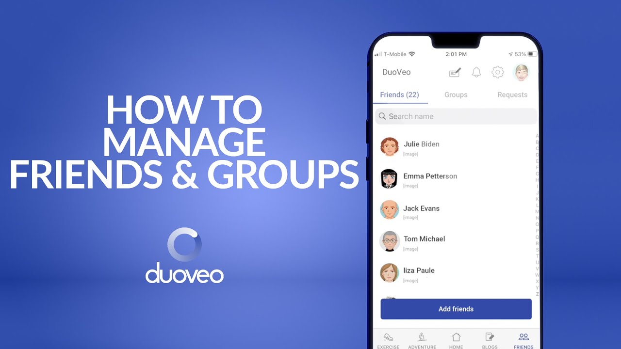 How to manage friends and groups [TUTORIAL]