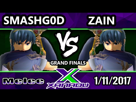 S@X 184 - SmashG0D (Marth) Vs. SSI | Zain (Marth) - SSBM Grand Finals - Smash Melee