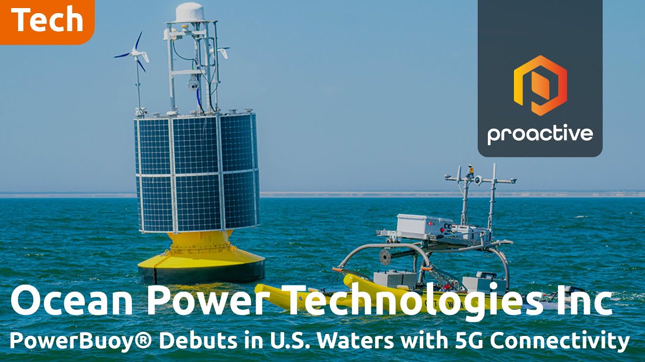Ocean Power Technologies deploys AI-Capable PowerBuoy with AT&T 5G for Naval Postgraduate School 